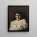 Niña que ríe - Lovis Corinth — cuadro enmarcado en la pared