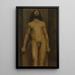 Nu masculino - Lovis Corinth — cuadro enmarcado en la pared