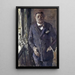 Retrato del presidente del Reich Friedrich Ebert - Lovis Corinth — cuadro enmarcado en la pared