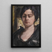 Portrait of Charlotte Corinth - Lovis Corinth — framed artwork on a wall