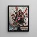 Rosa Rosen Roses rosas - Lovis Corinth — cuadro enmarcado en la pared
