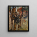 Partir en balade - Lovis Corinth — cuadro enmarcado en la pared