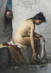 Suzanne au bain - Lovis Corinth | Cuadro — vista de la obra
