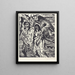 L'expulsion du paradis L'expulsion du paradis - Lovis Corinth — framed artwork on a wall