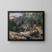 Paisaje tirolés con puente - Lovis Corinth — cuadro enmarcado en la pared