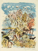 Prairie with stork and frog - Lovis Corinth — artwork view