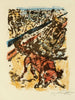 The wolf and the fox fight each other. Reinecke ultimately wins through unfair means - Lovis Corinth — artwork view