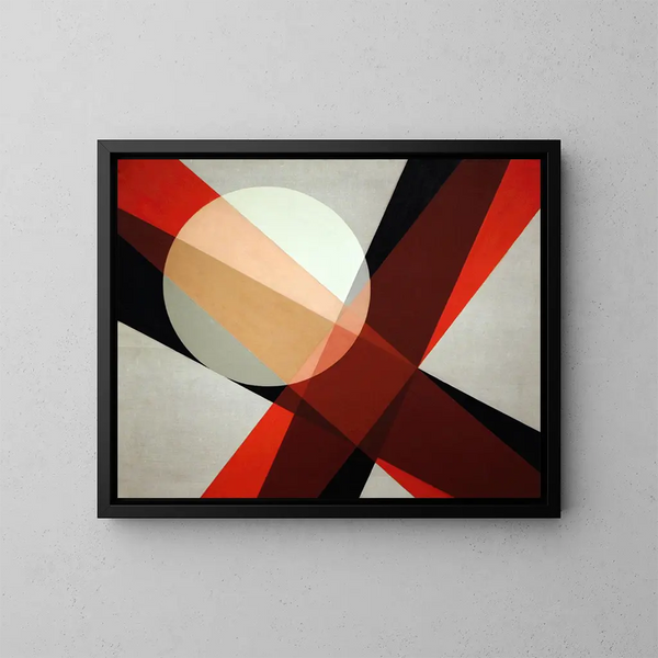 A 19 - László Moholy-Nagy — cuadro enmarcado en la pared