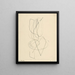 Sculpture de Bennett - László Moholy-Nagy — framed artwork on a wall