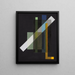 Construction - László Moholy-Nagy — framed artwork on a wall