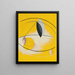 Gal Ab I - László Moholy-Nagy — framed artwork on a wall