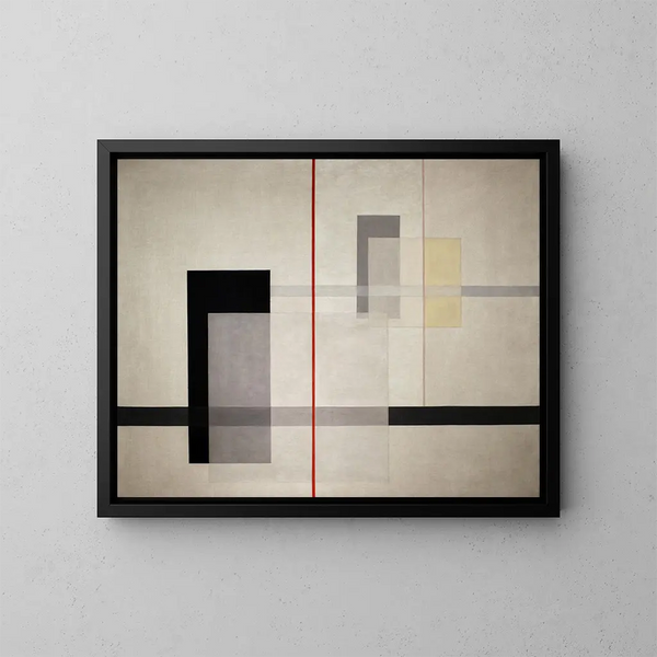 K VII - László Moholy-Nagy — cuadro enmarcado en la pared