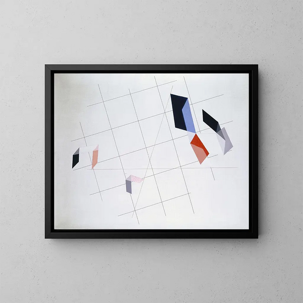 L IV - László Moholy-Nagy — cuadro enmarcado en la pared