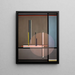 Lis - László Moholy-Nagy — cuadro enmarcado en la pared