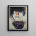 Construcción espacial - László Moholy-Nagy — cuadro enmarcado en la pared