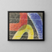 Untitled Painting - László Moholy-Nagy — framed artwork on a wall