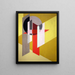 Z VII - László Moholy-Nagy — cuadro enmarcado en la pared