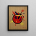 The Great Machine of Emotions - László Moholy-Nagy — framed artwork on a wall