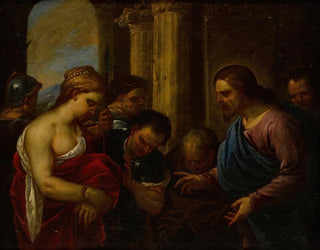 Luca Giordano - Christ and the Adulteress.webp