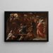 La visión de Santa María de Egipto - Luca Giordano — cuadro enmarcado en la pared