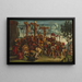The Crucifixion - Luca Signorelli — framed artwork on a wall