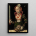 Judith and Holofernes - Lucas Cranach the Elder — framed artwork on a wall