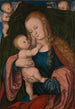la Virgen con el Niño - Lucas Cranach el Viejo — vista de la obra