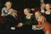Viejo hombre seducido por cortesanas - Lucas Cranach el Viejo — vista de la obra