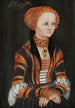 Portrait of Saint Bridget of Sweden - Lucas Cranach the Elder — artwork view