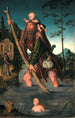 Saint Christopher Painting - Lucas Cranach the Elder — artwork view
