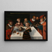 El festín de Herodes - Lucas Cranach el Viejo — cuadro enmarcado en la pared