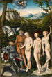 El Juicio de Paris - Lucas Cranach el Viejo — vista de la obra
