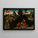 El sacrificio de Abraham - Lucas Cranach el Viejo — cuadro enmarcado en la pared
