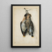Two Bohemian Jaseurs Dead - Lucas Cranach the Elder — framed artwork on a wall