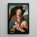Virgin and Child - Lucas Cranach the Elder — framed artwork on a wall
