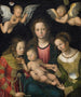la Virgen con el Niño con las santas Catalina y Bárbara - Lucas Cranach el Viejo — vista de la obra