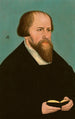 Portrait of Caspar Cruciger - Lucas Cranach the Younger — artwork view