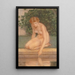 Near a Clear Fountain - Lucia Fairchild Fuller — framed artwork on a wall