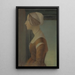 Bella Simonetta - Lucien Lévy-Dhurmer — cuadro enmarcado en la pared
