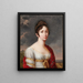 Retrato de una mujer - Lucille Foullon — cuadro enmarcado en la pared