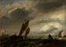 a Slightly Rough Sea with Ships - Ludolf Bakhuizen — artwork view