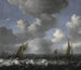 Marino y barcos de pesca - Ludolf Bakhuizen — vista de la obra