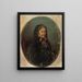 Portrait of General Mrs. Sowińska's wife 1776-1860 - Ludomir Szpadkowski — framed artwork on a wall