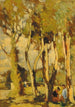 Repos dans la pinède - Ludovico Tommasi — vista de la obra