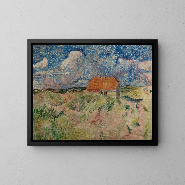 Entre Skagen - Ludvig Karsten — cuadro enmarcado en la pared