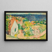 Sun Landscape Painting - Ludvig Karsten — framed artwork on a wall