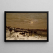 a Fishing Village on the Norwegian Coast - Ludvig Munthe — framed artwork on a wall