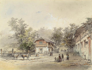 Ludwig Czerny - Die Meierei in der Vorderbrhl bei Wien.webp