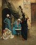 A refreshing drink - Ludwig Deutsch — artwork view