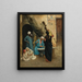 A refreshing drink - Ludwig Deutsch — framed artwork on a wall